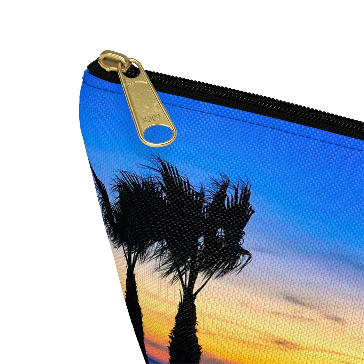 Accessory Pouch - "Twilight Palms"
