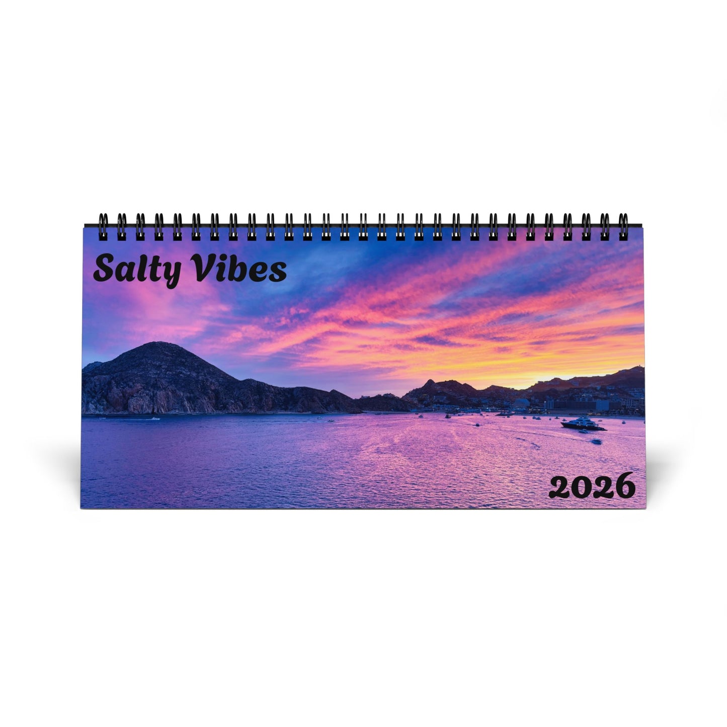 Salty Vibes 2026 Desktop Calendar