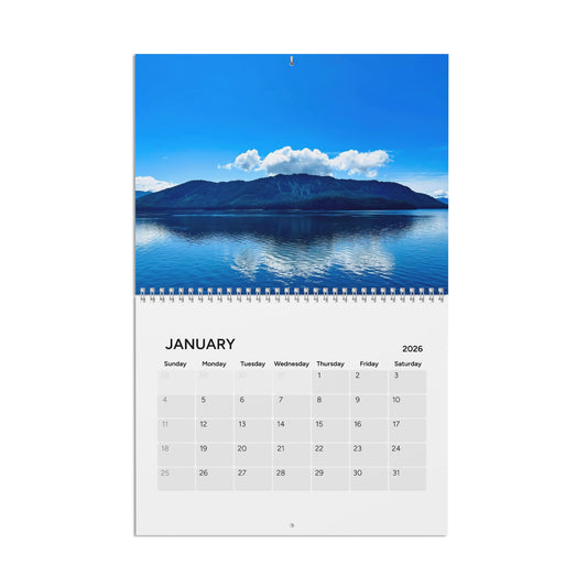 2026 Salty Vibes Wall Calendar