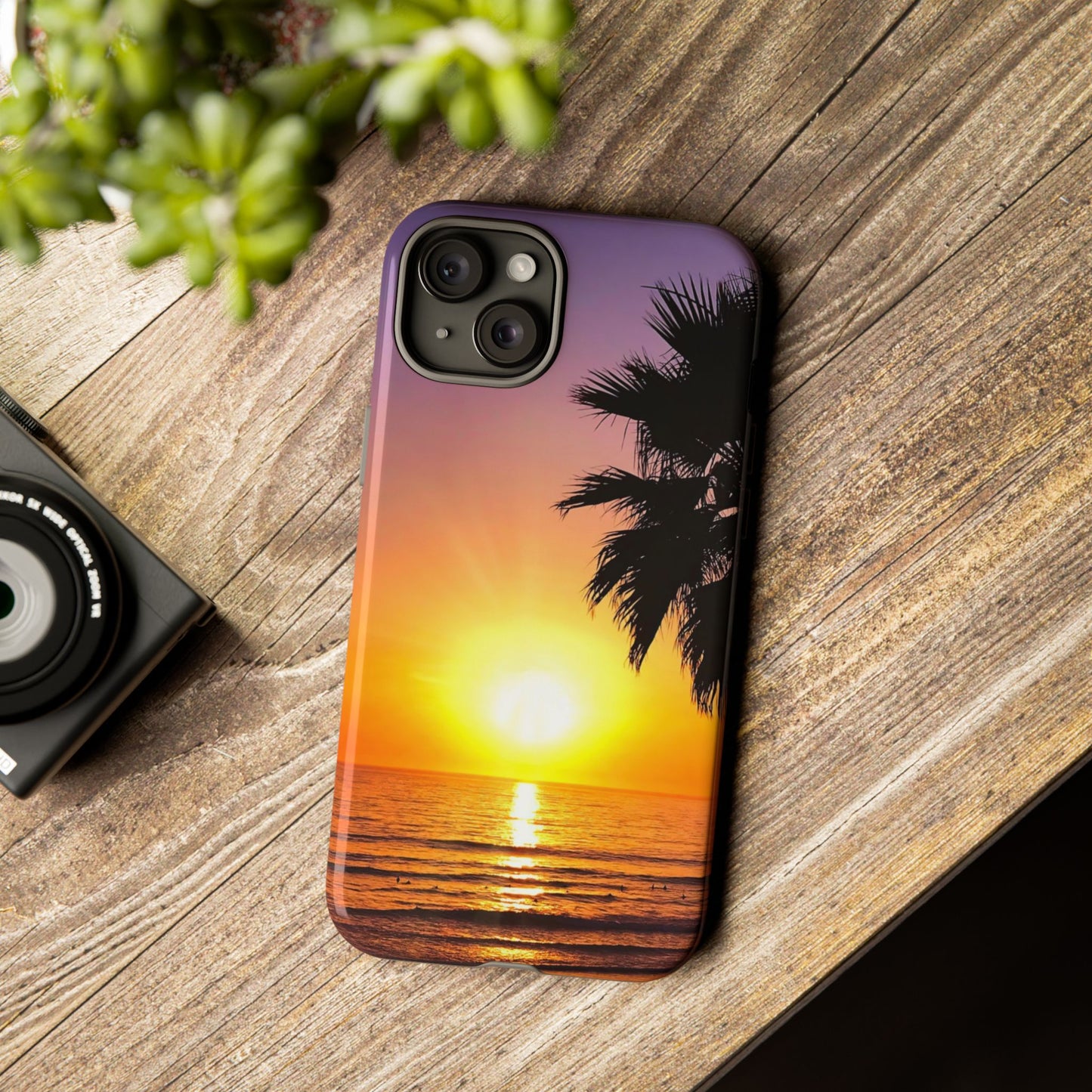 Phone Case - "Palm Glow"