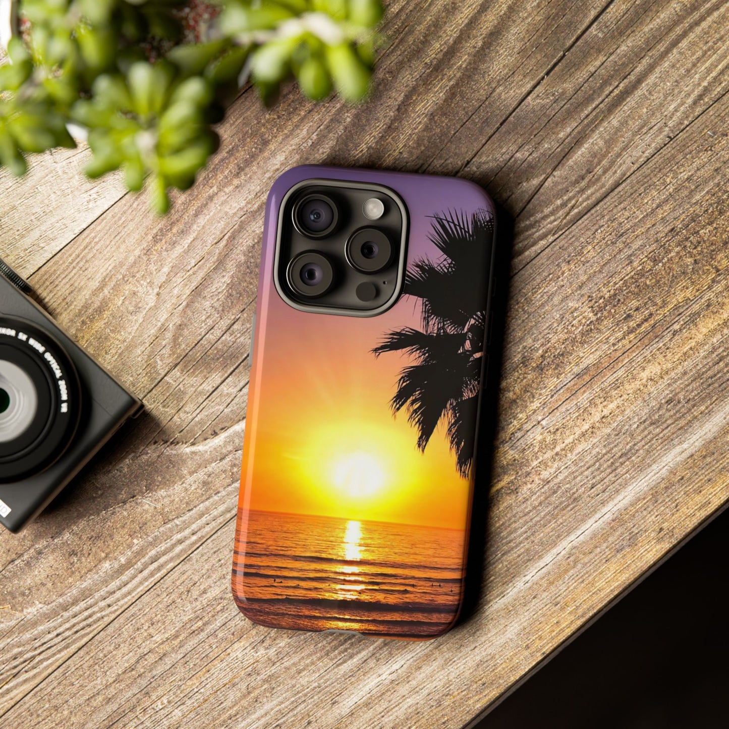 Phone Case - "Palm Glow"