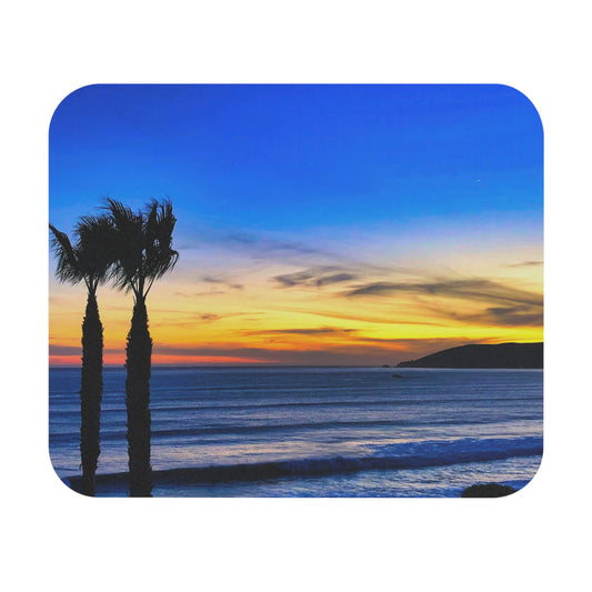 Mouse Pad — "Twilight Palms"