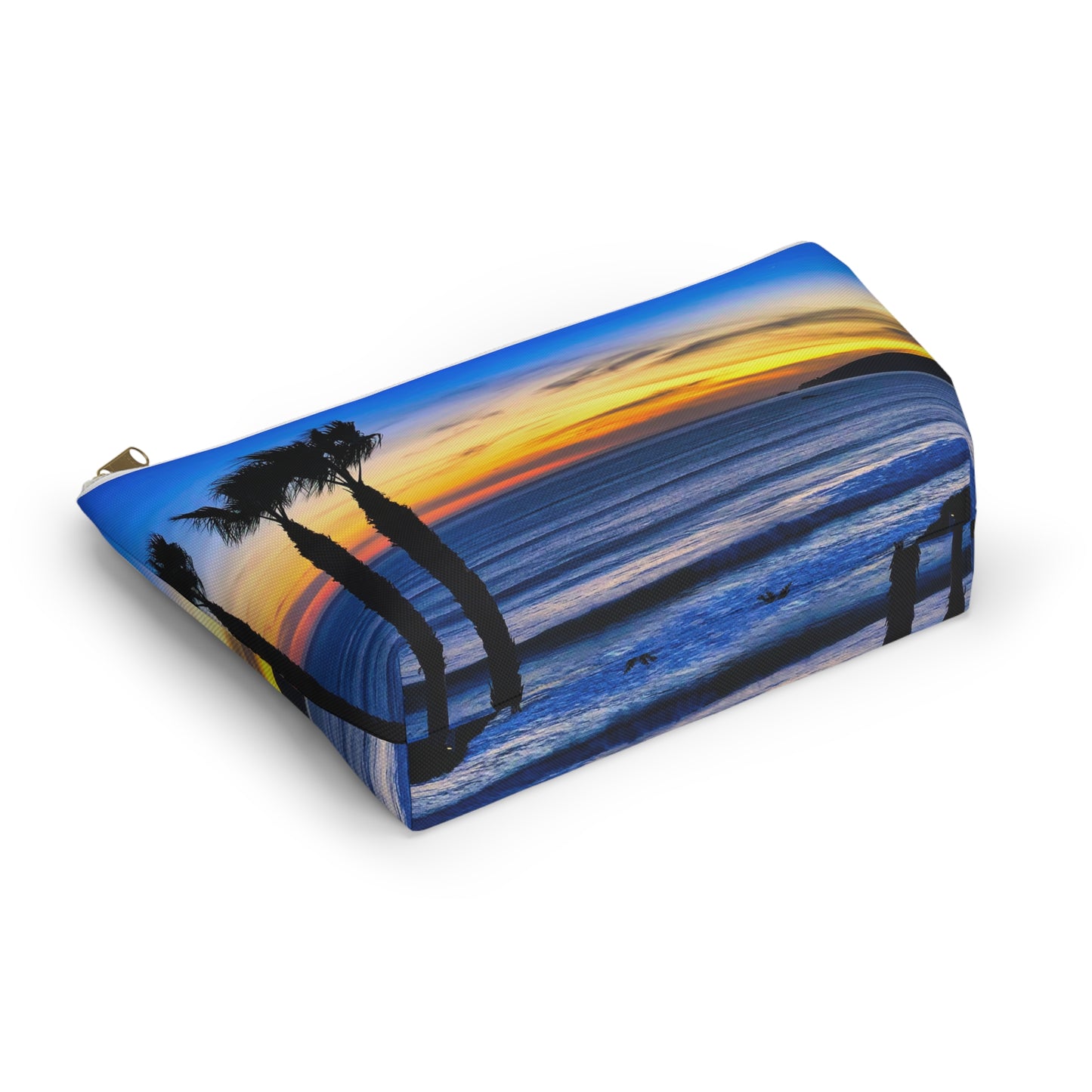 Accessory Pouch - "Twilight Palms"