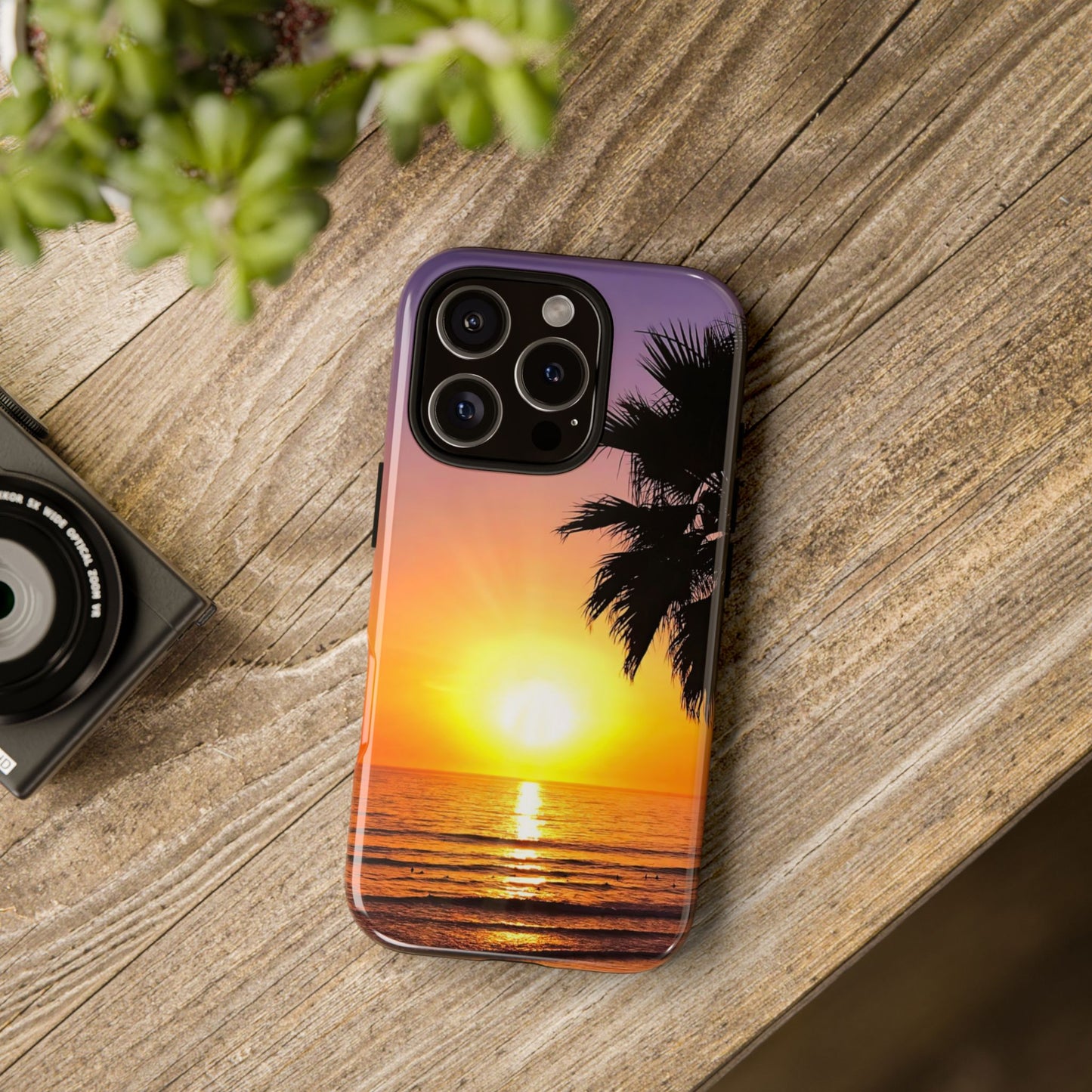 Phone Case - "Palm Glow"