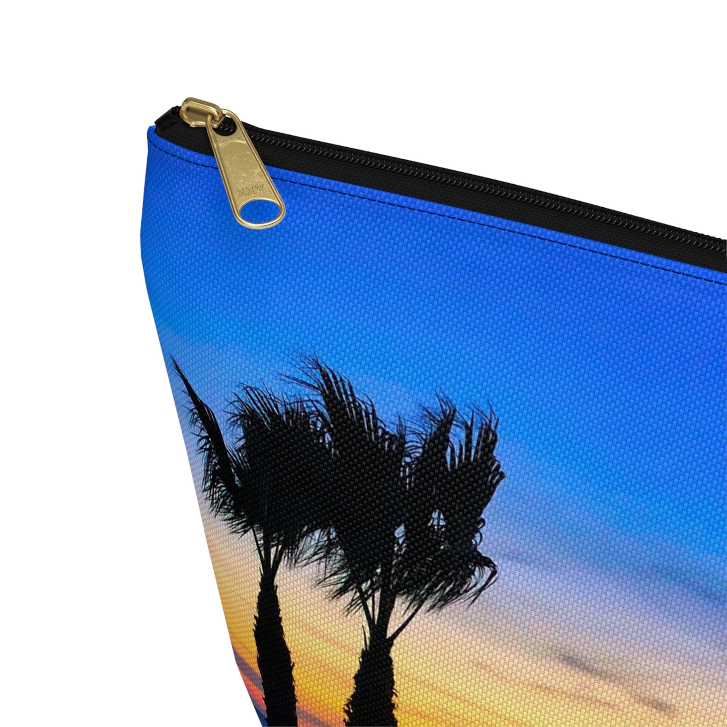 Accessory Pouch - "Twilight Palms"